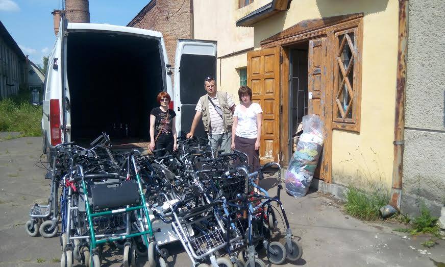 DrogMedia Засоби пересування – через ГО «Самооборона Борислава» для потребуючих