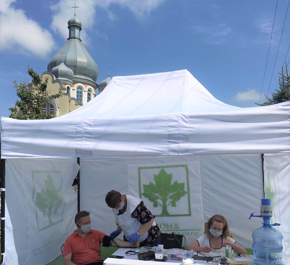 DrogMedia «Здорова громада» на Дрогобиччині: вже близько тисячі жителів безкоштовно перевірили здоров’я