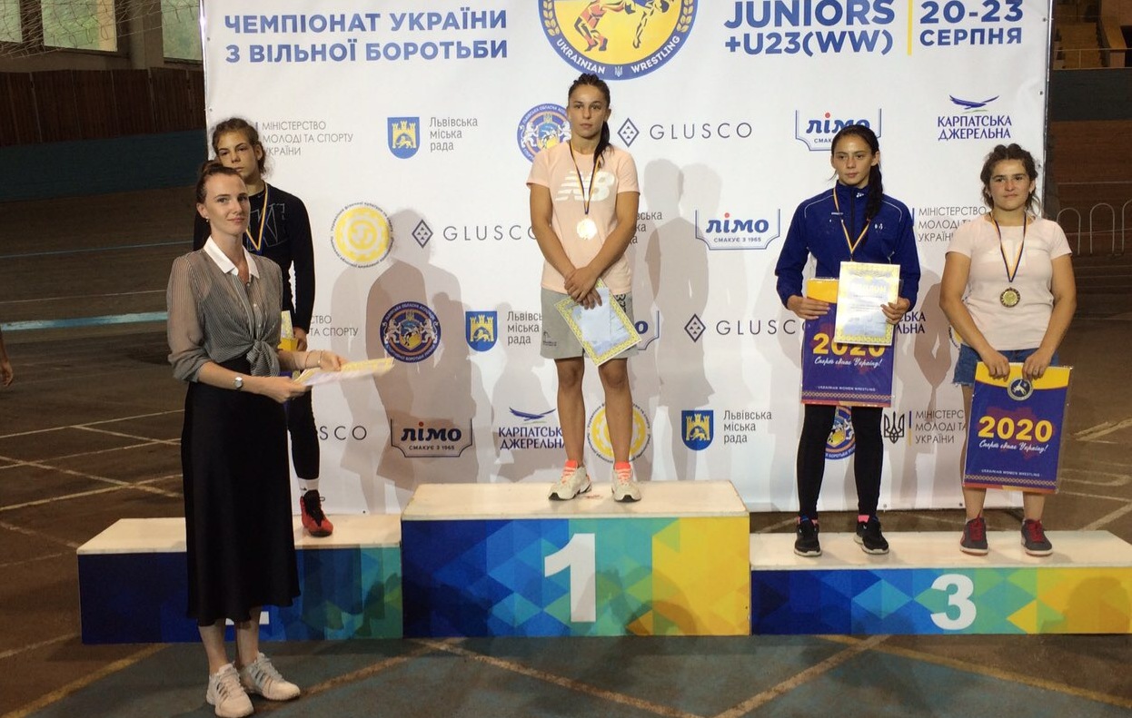 DrogMedia Дрогобичанка Олександра Хоменець стала Чемпіонкою України з вільної боротьби