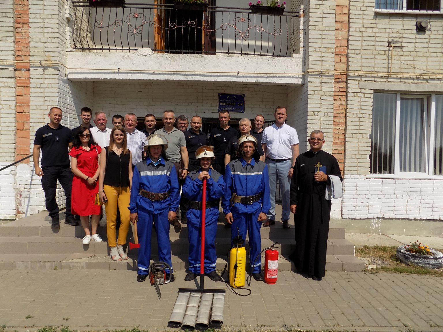 DrogMedia В селі Попелі створено пожежну дружину. На черзі -  Ясениця Сільна та Уріж