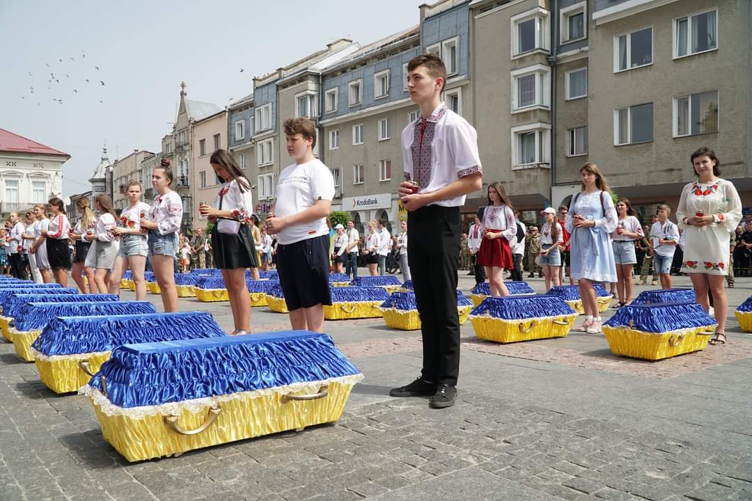 Перепоховання жертв НКВС, 14 липня 2021 р.