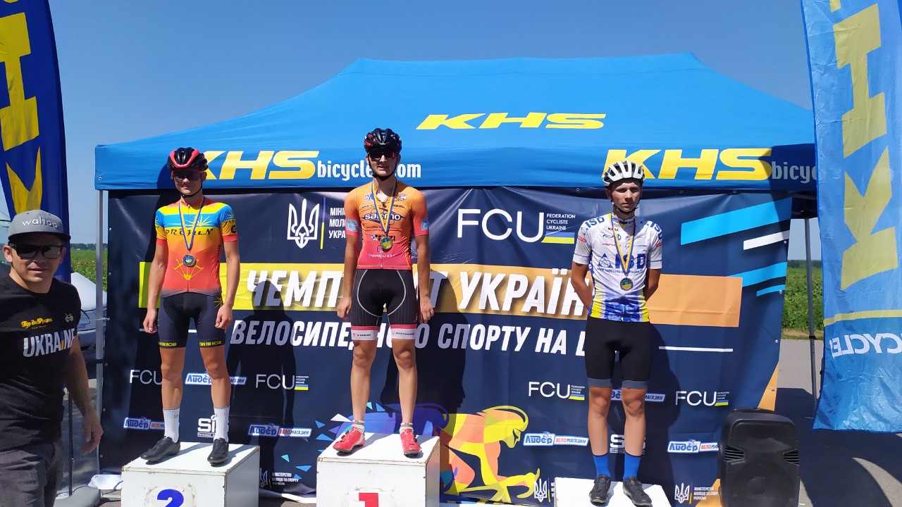 DrogMedia Дрогобичанин Богдан Бориславський виборов 2 бронзові медалі на Чемпіонаті України  з велоспорту