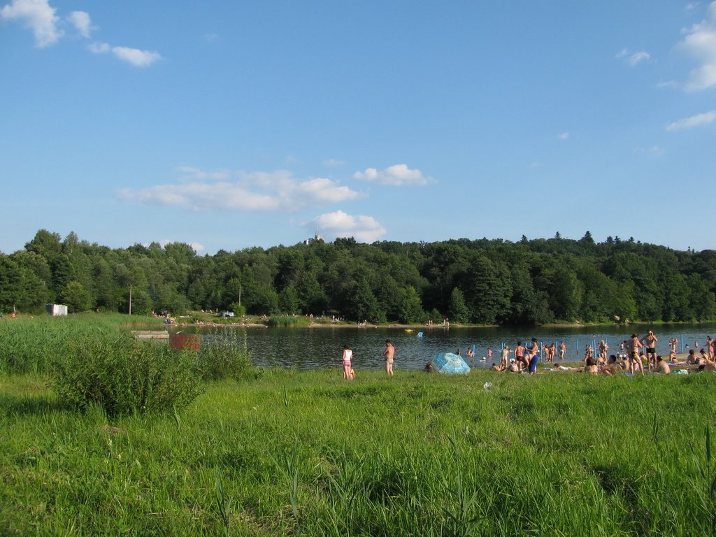 пляж, купання