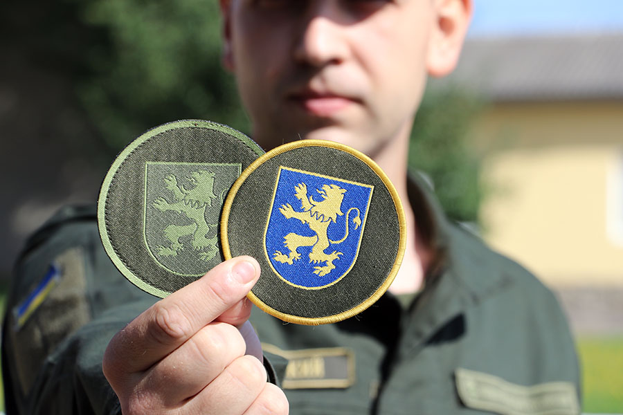 DrogMedia У дрогобицьких гвардійців новий нарукавний знак 
