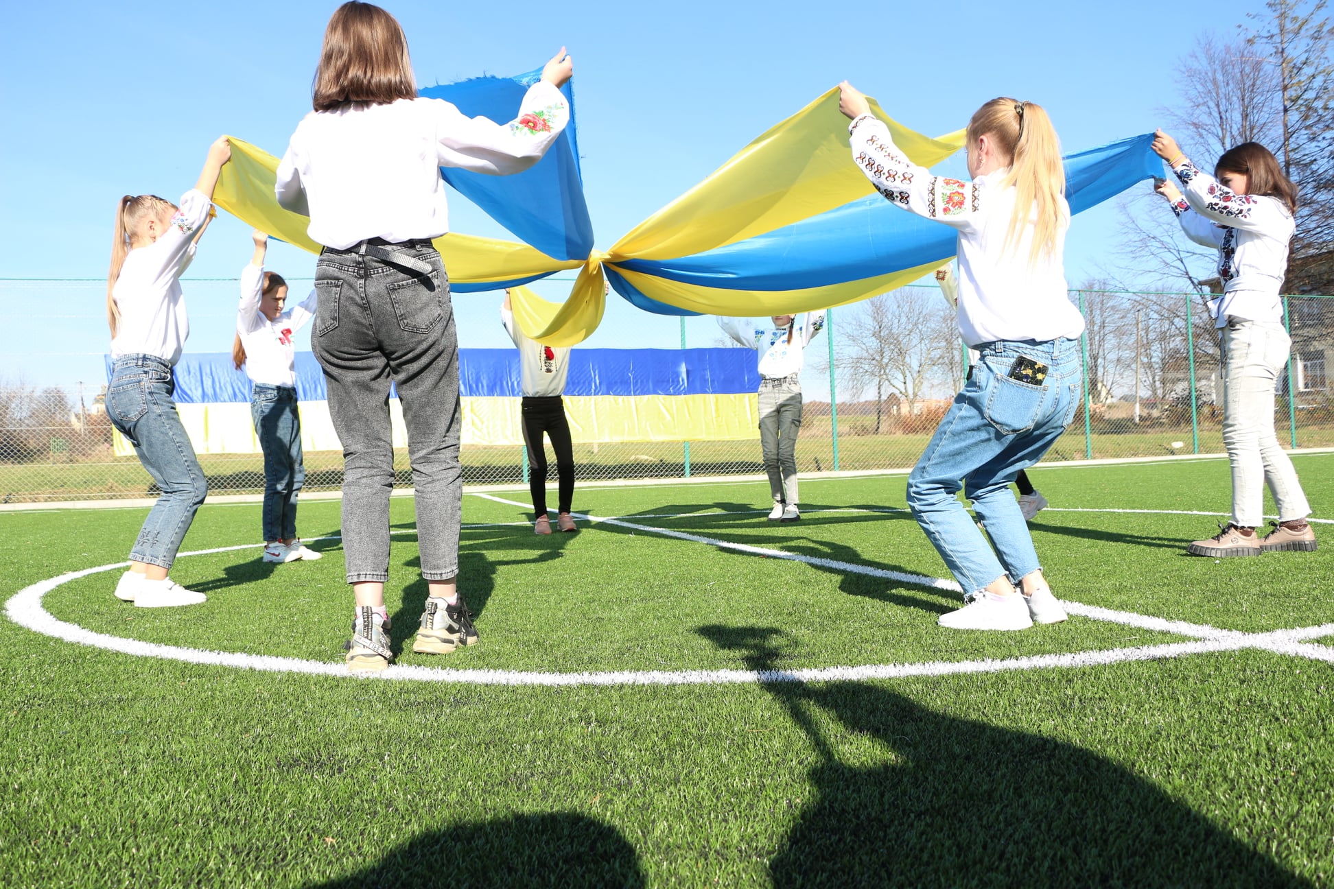 DrogMedia У Доброгостові відкрили  майданчик зі штучним покриттям