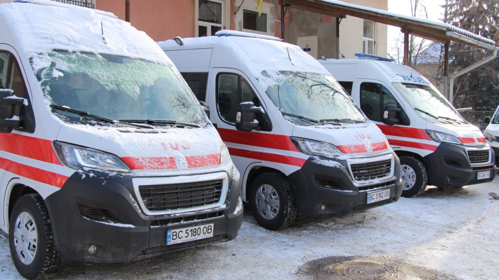 DrogMedia Дрогобицька станція швидкої допомоги отримала 5 нових швидких Peugeot Boxer