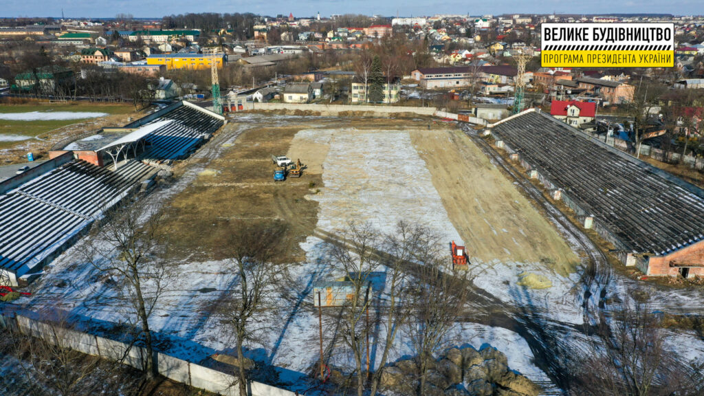 Реконструкція стадіону у Дрогобичі: на якому етапі. ФОТО 6 DrogMedia Реконструкція стадіону у Дрогобичі: на якому етапі. ФОТО