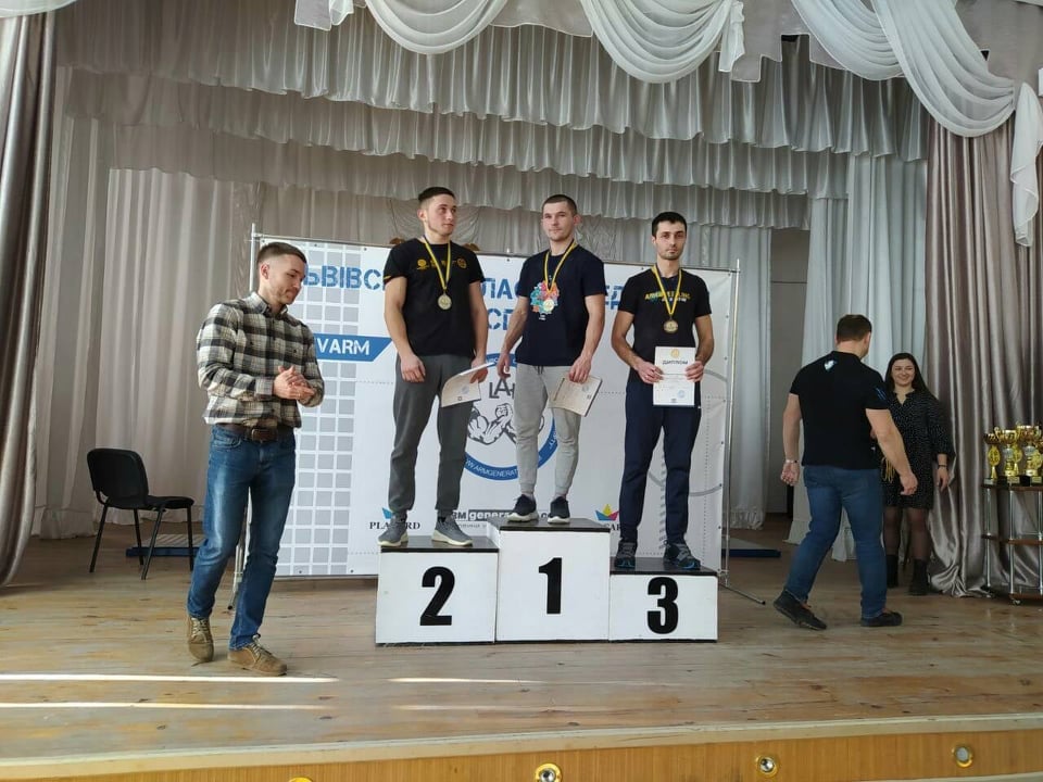 DrogMedia Команда Східницької громади здобула 3-тє місце на обласних змаганнях з армреслінгу
