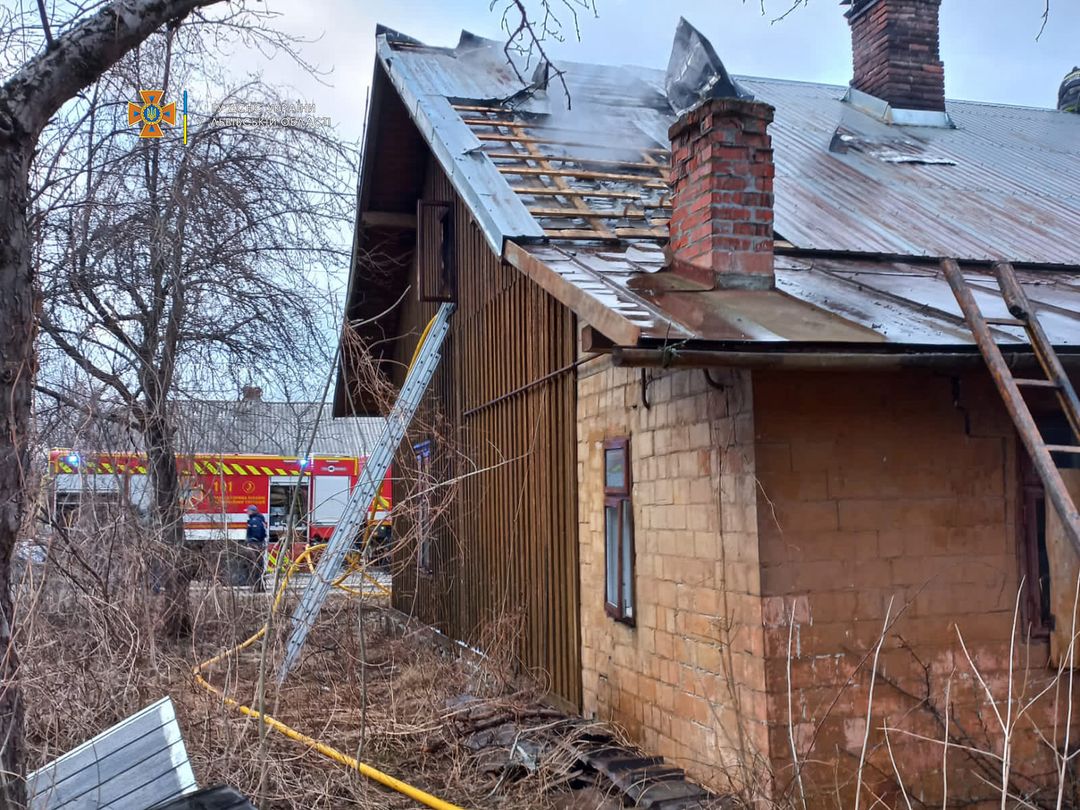 DrogMedia У Бориславі горів житловий будинок