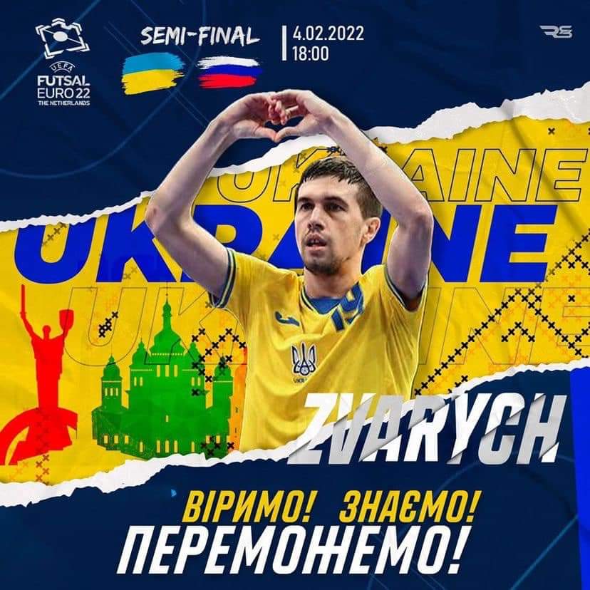 DrogMedia Випускник педуніверситету Михайло Зварич у півфіналі ЄВРО-2022 з футзалу