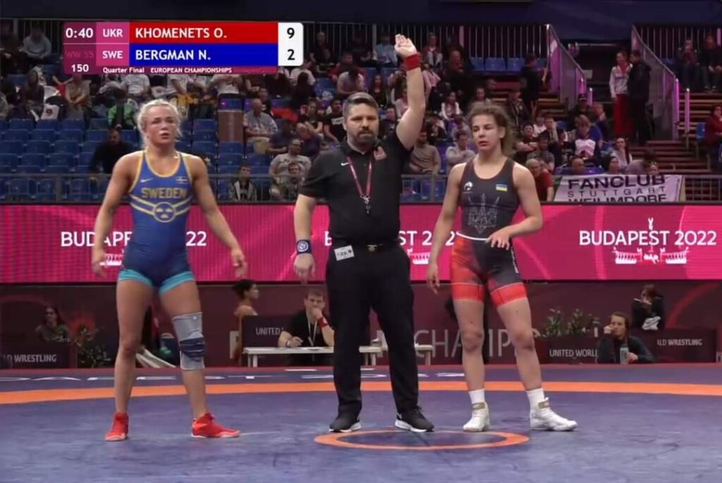 DrogMedia Трускавчанка Олександра Хоменець - у фіналі дорослого чемпіонату Європи!