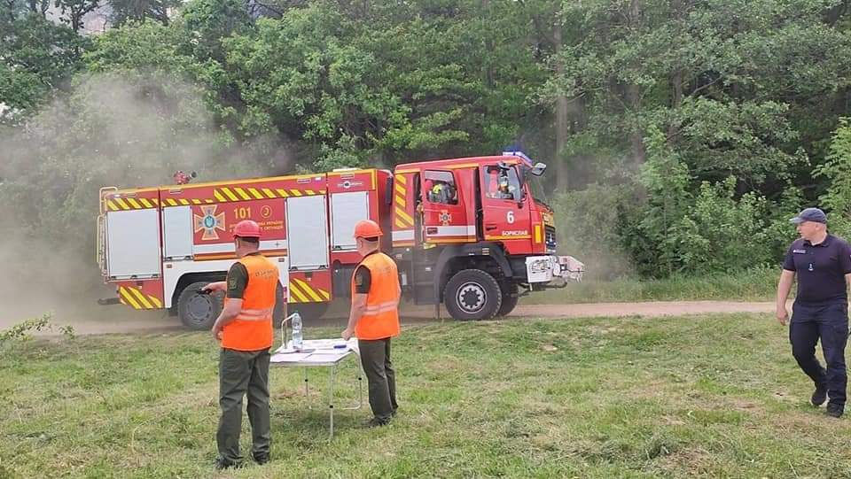 DrogMedia Рятувальники та працівники лісгоспу провели спільні навчання