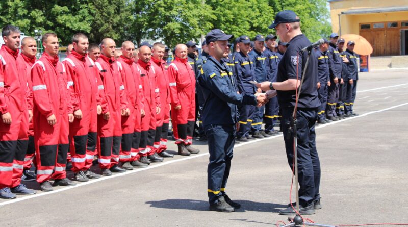 DrogMedia Дрогобицькі надзвичайники відсвяткували 6о-річчя створення підрозділу