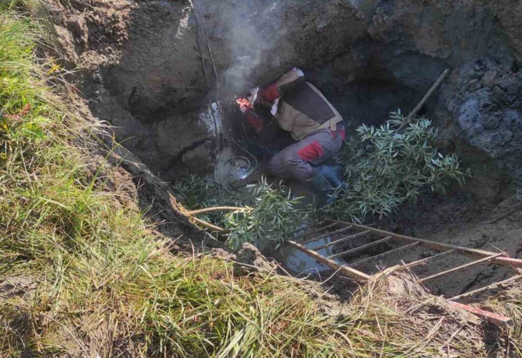 DrogMedia Водогін "Гірне-Дрогобич" ремонтують на восьми локаціях