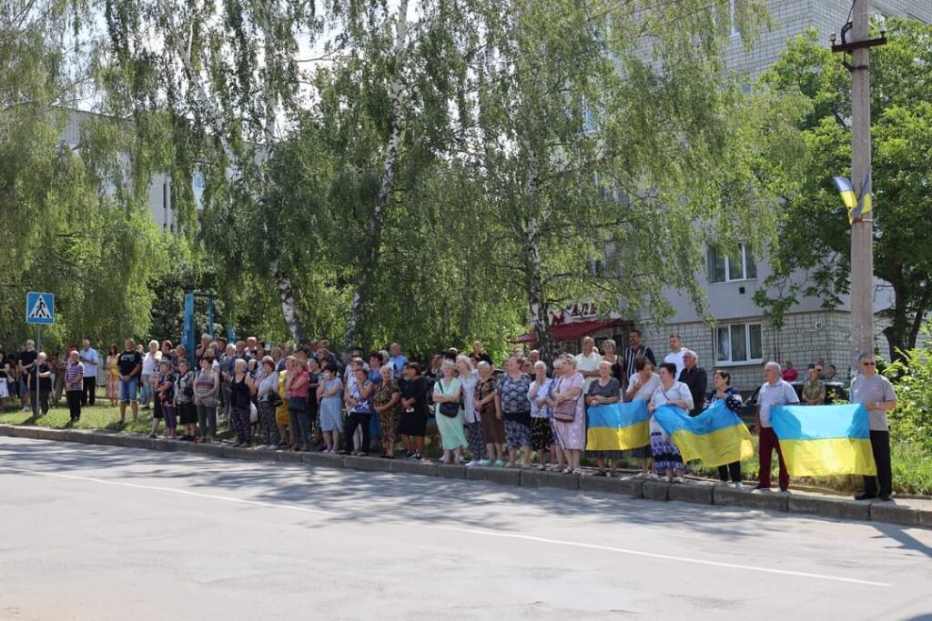 DrogMedia Бориславська громада провела в останню путь Тараса Лиса