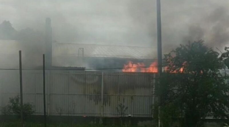 DrogMedia В Раневичах пожежа на підприємстві