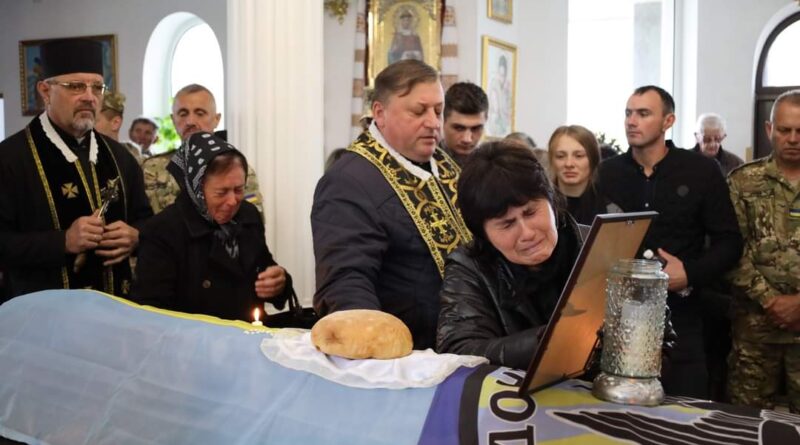 DrogMedia У Бориславі попрощалися із полеглим на війні Миколою Дречевичем