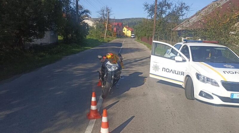 DrogMedia У Бориславі мотоцикл збив 9-річну дівчинку