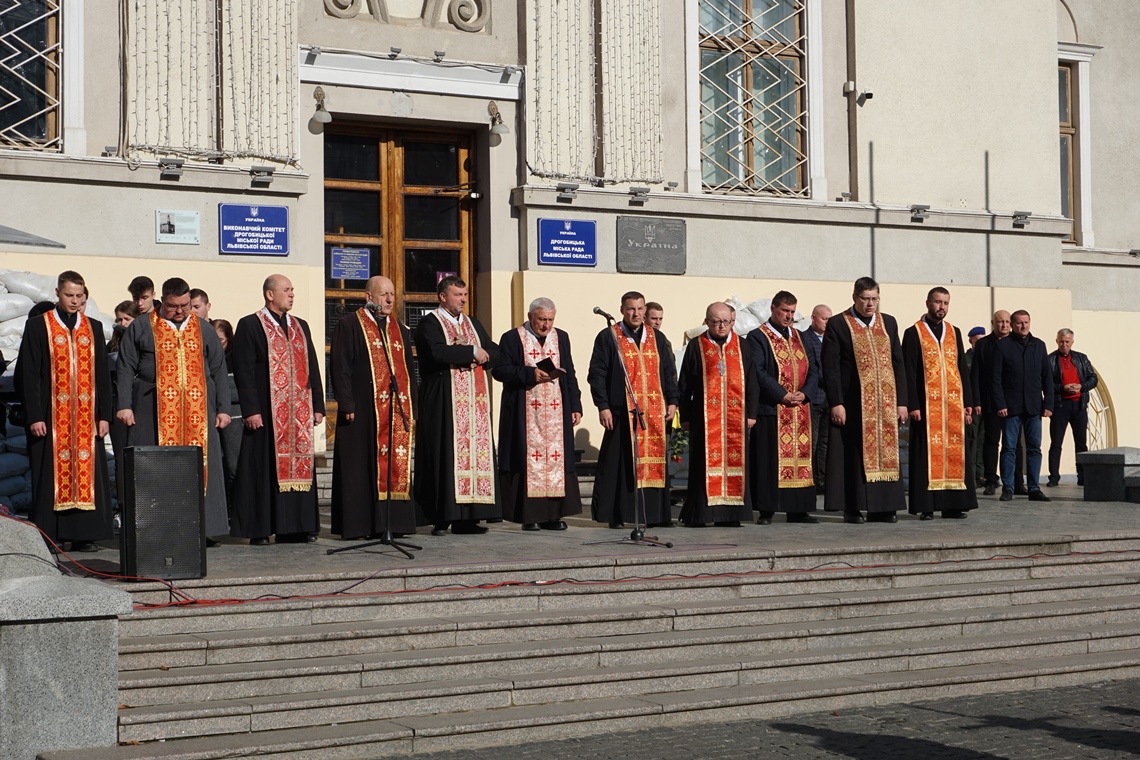 DrogMedia Дрогобич попрощався із Героєм Олегом Лєбєдєвим. ФОТО