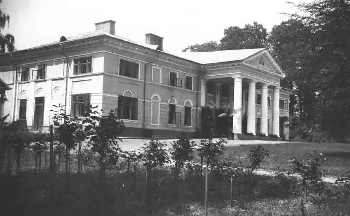 Палац у Рихтичах на фото польського архіву