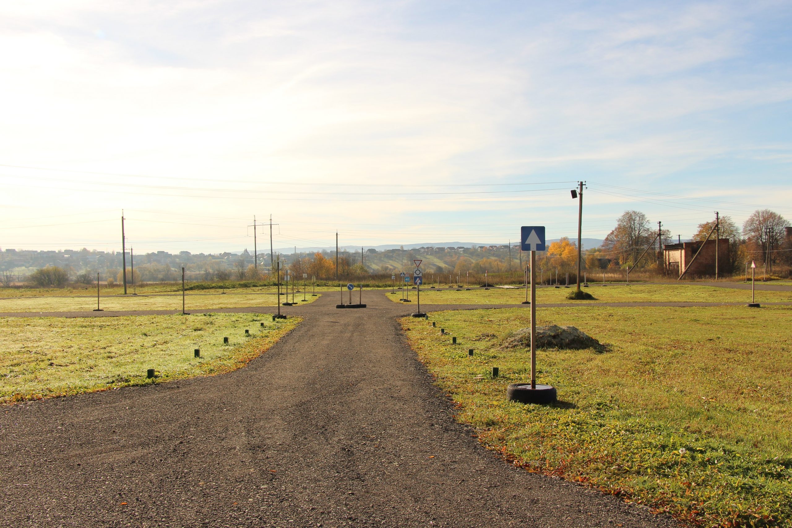 DrogMedia У Дрогобичі автошкола відкрила власний автодром