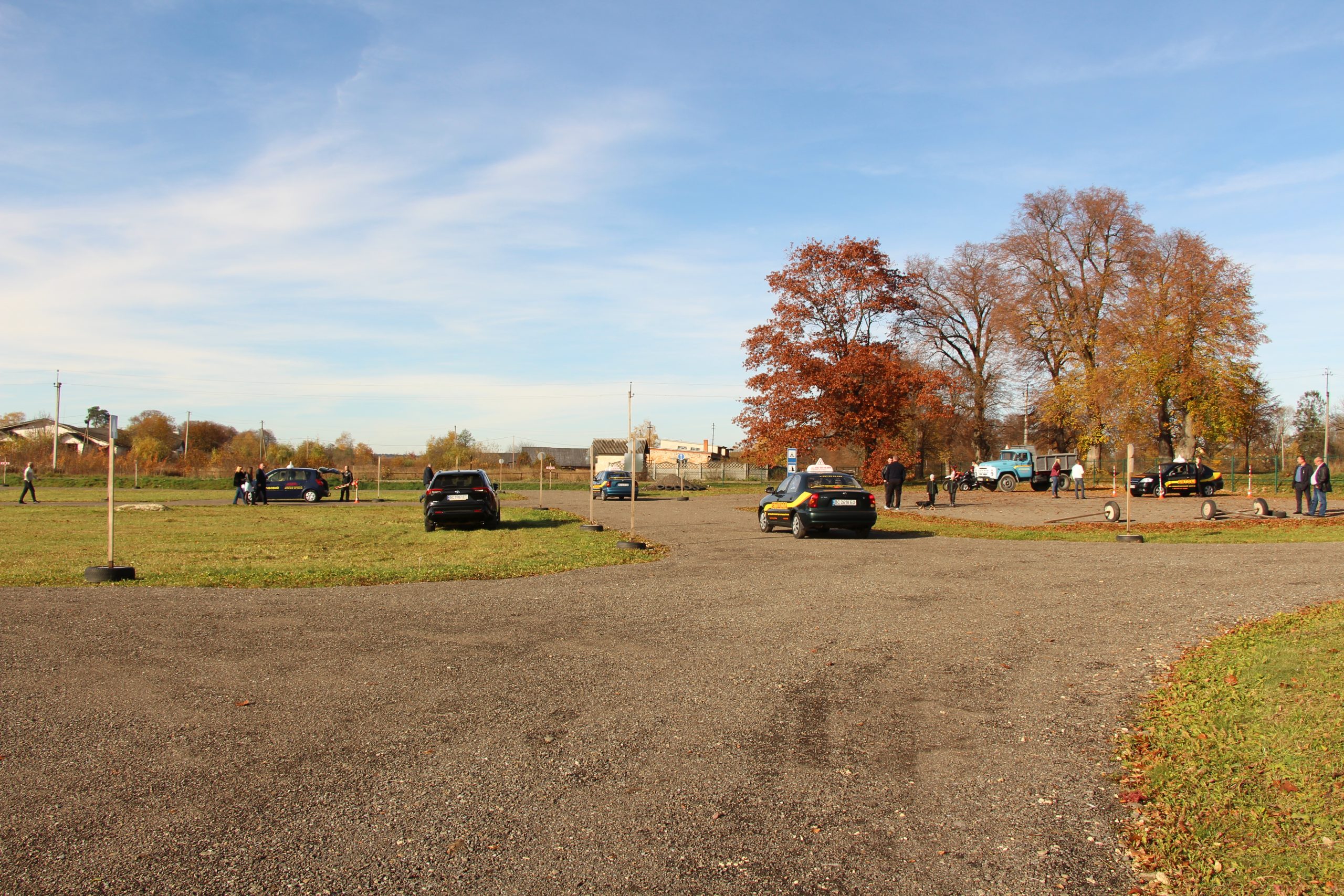 DrogMedia У Дрогобичі автошкола відкрила власний автодром