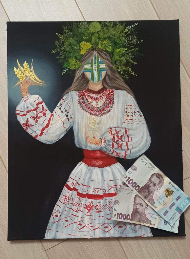 DrogMedia Юна художниця з Дрогобича Анастасія Івахів передала 5000 грн на потреби ЗСУ
