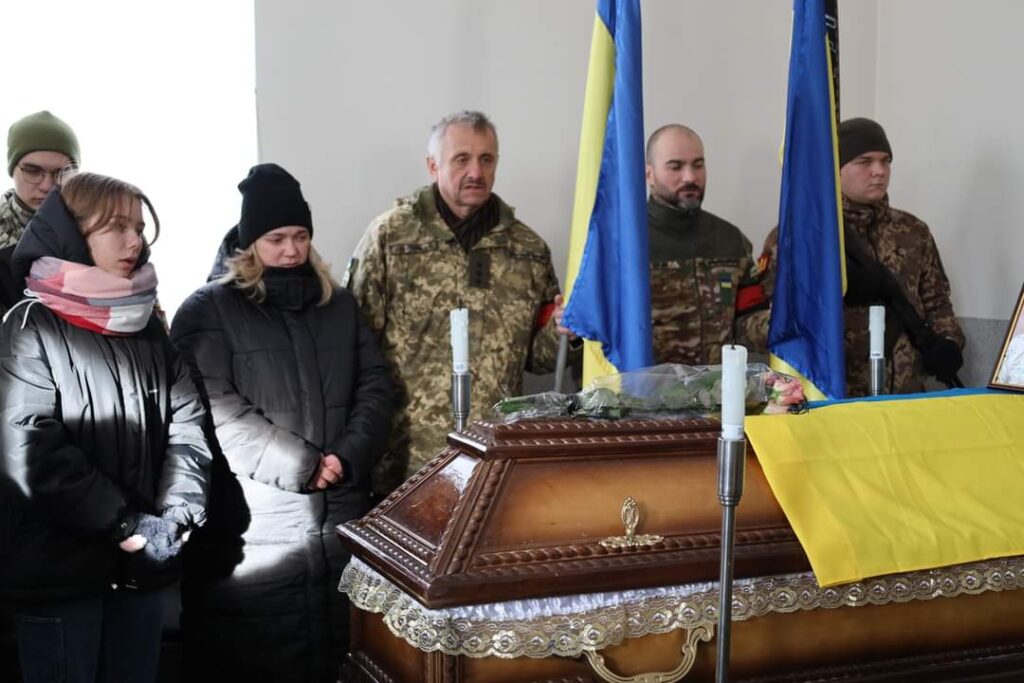 DrogMedia Бориславська громада провела в останню путь полеглого за Україну Ігоря Кравчука