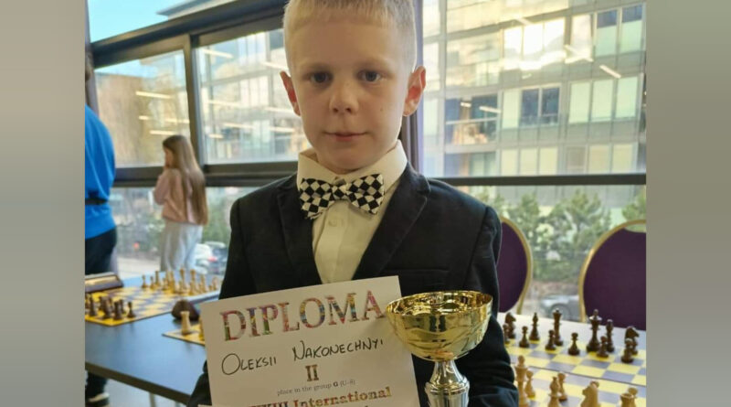 DrogMedia Трускавчанин Олексій Наконечний здобув "срібло" на міжнародному шаховому турнірі в Польщі