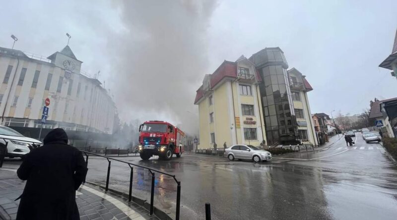 DrogMedia У Трускавці згоріла господарська споруда, зазнав опіків 25-річний чоловік