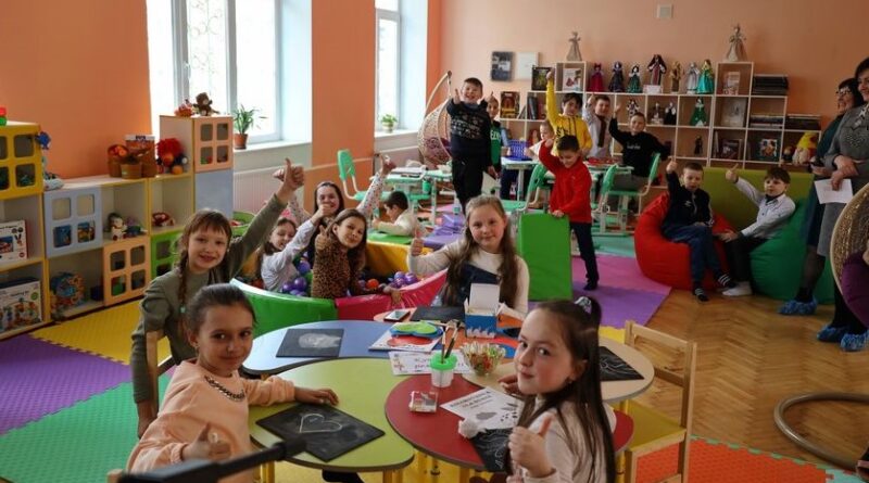 DrogMedia В бібліотеці Борислава відкрили дитячий інтерактивний простір