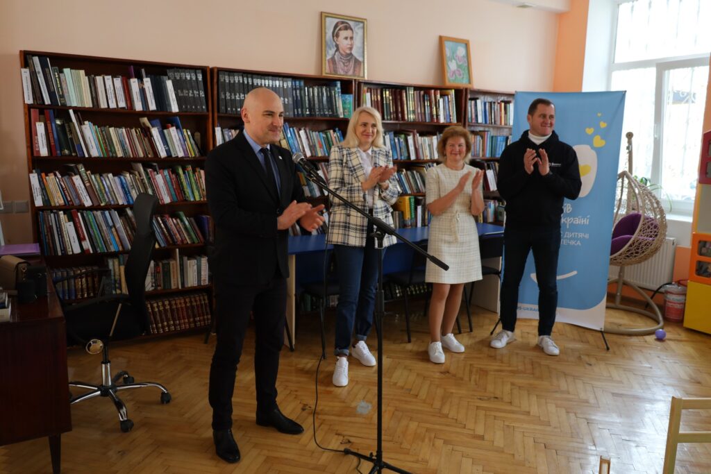 DrogMedia В бібліотеці Борислава відкрили дитячий інтерактивний простір