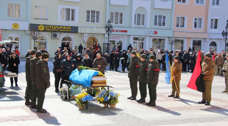 DrogMedia Дрогобич провів в останню путь Героя Максима Куліша. ФОТО