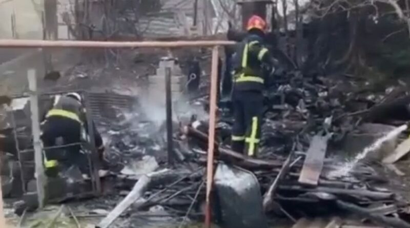 DrogMedia У Бориславі згоріла господарська споруда