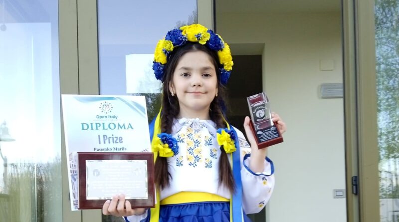 DrogMedia Марія Пасемко з Доброгостова – переможниця артфестивалю в Італії!