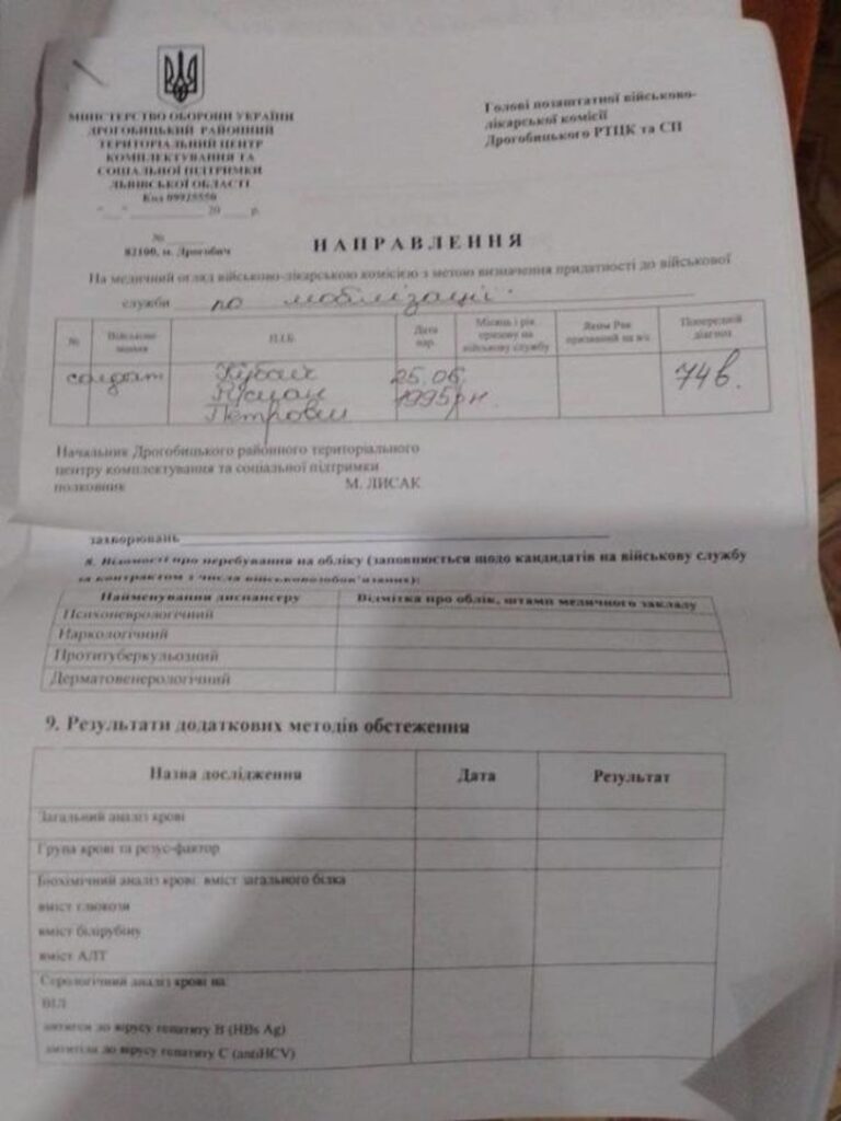 DrogMedia Дрогобичанин без кистей та з протезами на ногах отримав повістку. В МО прокоментували подібного роду ситуації