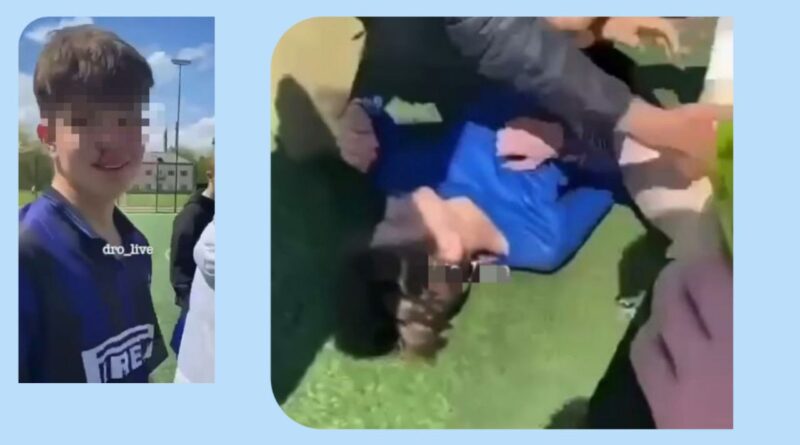 DrogMedia У Дрогобичі після юнацького матчу побили двох футболістів. ВІДЕО