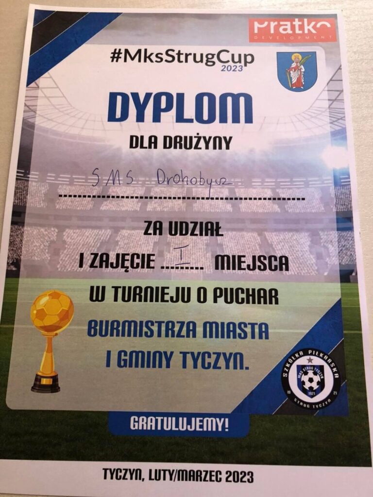 DrogMedia Вихованці Дрогобицької ДЮСШ перемогли в Міжнародному турнірі у Польщі