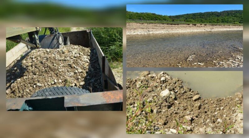 DrogMedia На Дрогобиччині судитимуть чоловіка за самовільний забір річкового гравію