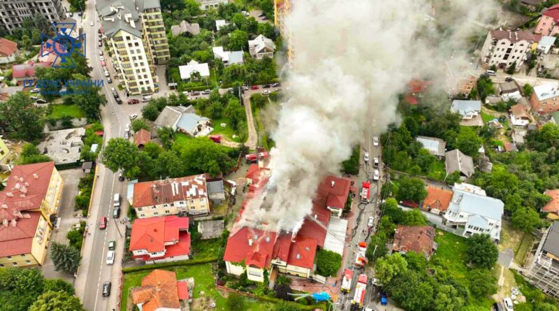 DrogMedia У Трускавці із готелю, де виникла пожежа, евакуювали 10 людей