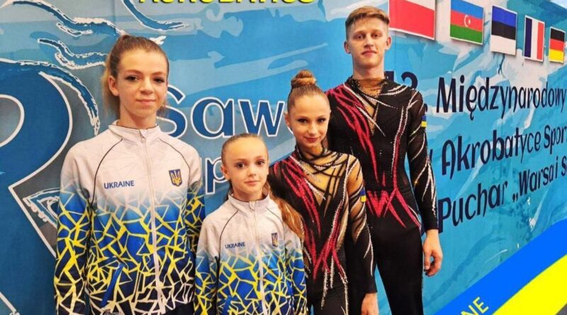 DrogMedia Дрогобицькі акробати вибороли призові місця на Міжнародних змаганнях