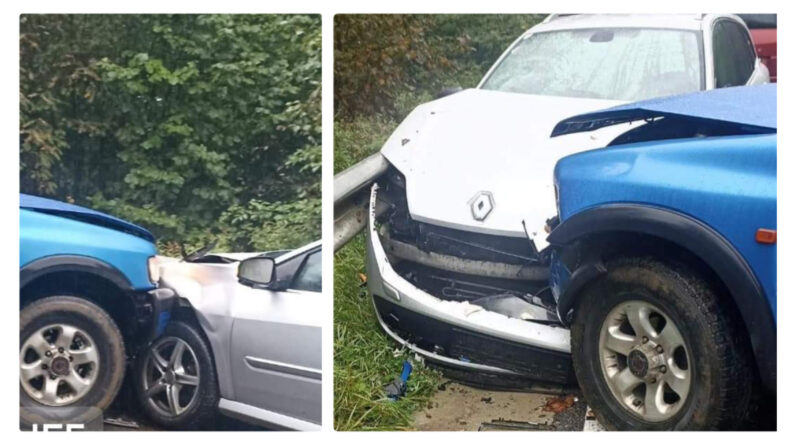 DrogMedia На Східницькому перевалі зіткнулися три автомобілі