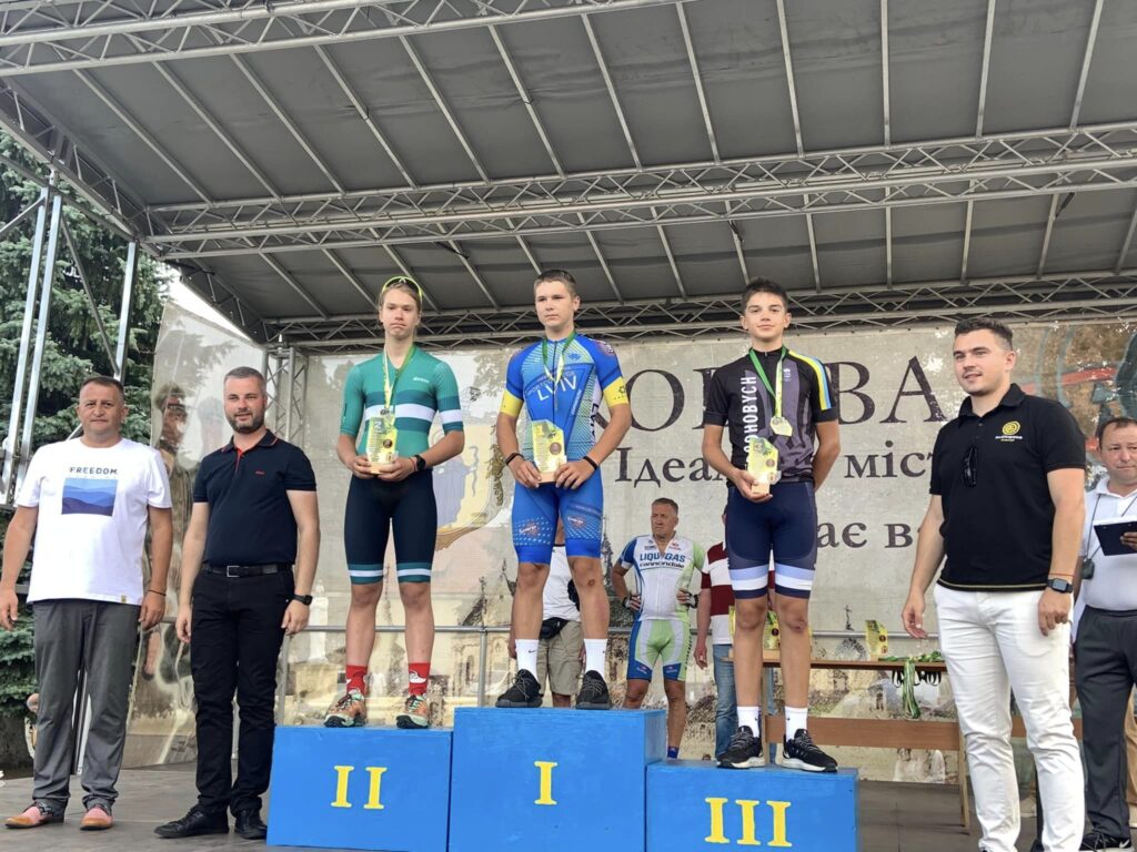 DrogMedia Дрогобицькі велосипедисти вибороли три медалі на чемпіонаті області