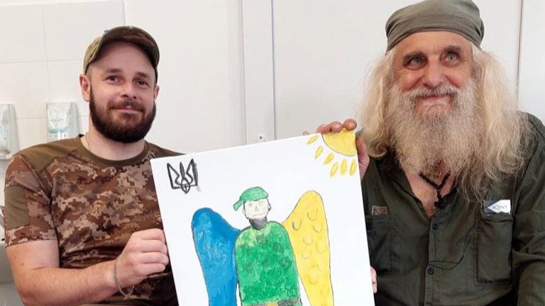 DrogMedia Лев Скоп в межах проєкту "Образ Воїна" провів серію майстер-класів для поранених Захисників