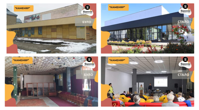 DrogMedia У Бориславі в оновленому "Каменярі" облаштують Простір ветерана