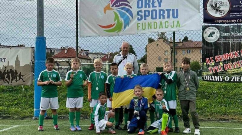 DrogMedia Юні футболісти зі Стебника посіли 4 місце на міжнародному турнірі в Польщі