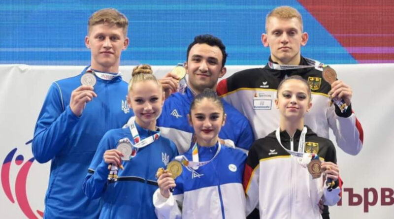 DrogMedia Дрогобицькі акробати вибороли три комплекти срібних нагород на Чемпіонаті Європи