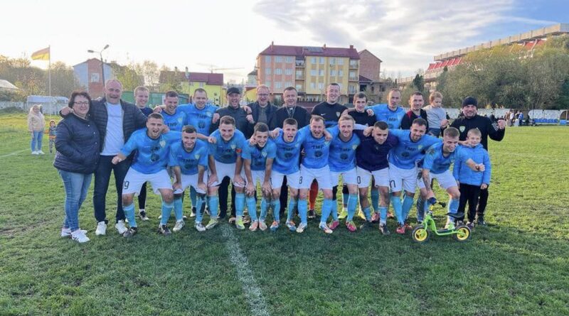 DrogMedia Футбольна команда «Трускавець» здобула "срібло" чемпіонату області (ІІ ліга)