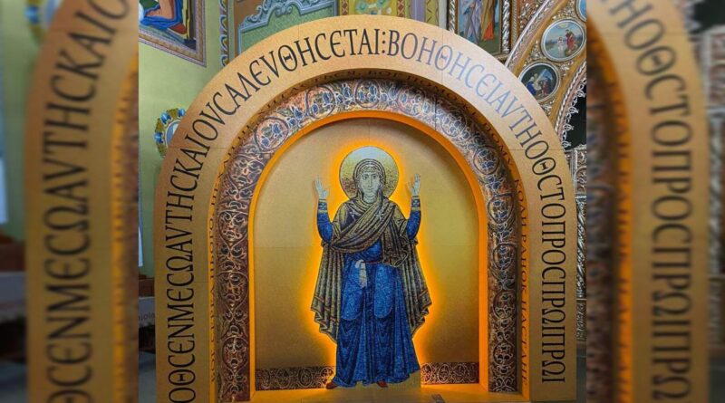 DrogMedia Унікальна ікона «Непорушна стіна України» тиждень перебуватиме у Дрогобичі