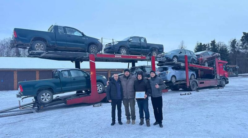 DrogMedia Литва надала Дрогобиччині 44 автомобілі для підтримки ЗСУ